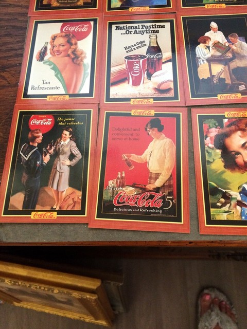 Coca Cola Trading Cards Series 4 Grab Bag 78 Including One Gold Card 