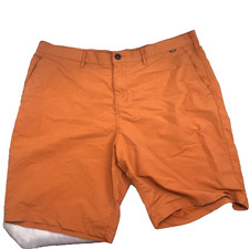 HURLEY Hybrid Board Shorts Mens 40 Rust Brown Phantom Surfing Swim Skate Trunks
