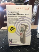 Caretalk Th1009N Non-Contact Forehead Thermometer NEW FACTORY SEALED