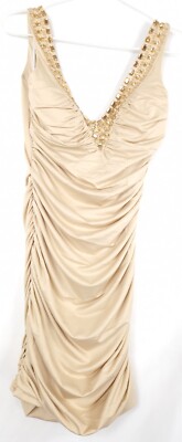 In-Style Fashion Kleid Damenkleid Dress Gr.  M Beige