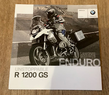 Prospekt BMW R 1200 GS Unstoppable Enduro von 2009, 8 Seiten+Preise, Ausstattung