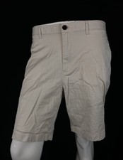 Michael Kors White Cotton Stretch Chino Shorts, Men's Size 38, Excellent Cond.