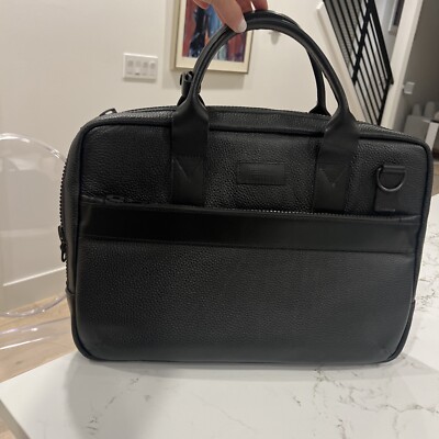 Killspencer Leather Utility Attaché briefcase Brand New
