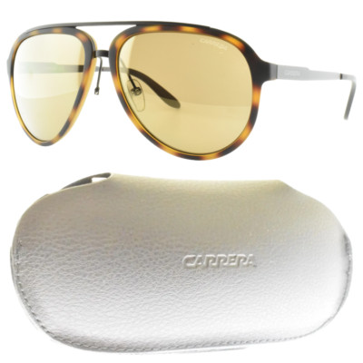 NEW!! CARRERA 96/F/S KMGVP Havana Brown Asian Fit Full Rim Mens Sunglasses