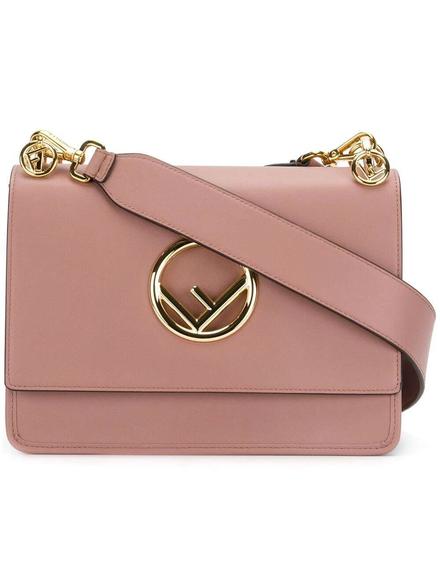 Fendi Kan I Logo Shoulder Bag