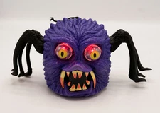 Vtg 1997 Shaking Spooky Mutants Purple Spider VIDEO Halloween Paper Magic Group