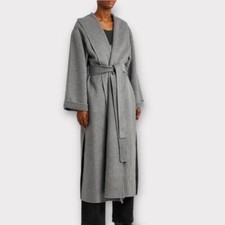 By Malene Birger Wool Bnwot Trullem Belted Coat Uk 10 D 36 Can Fit Uk 12 £825