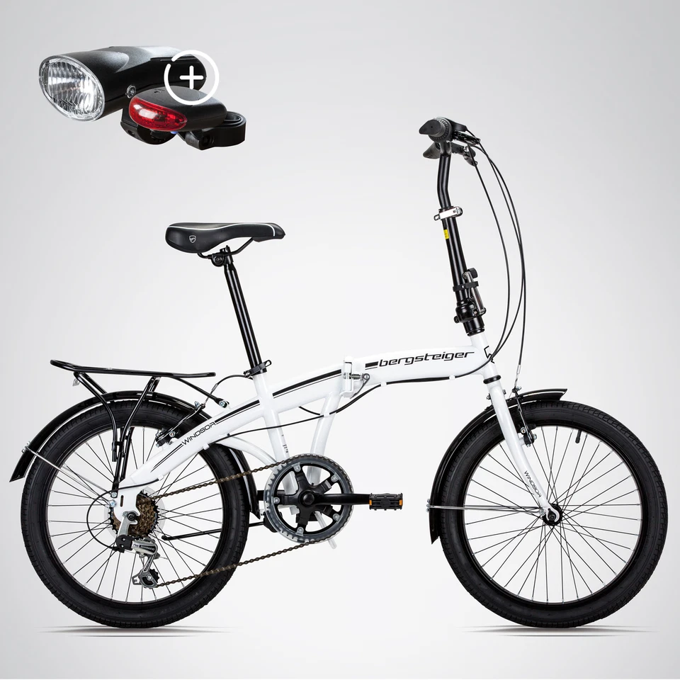 20 Zoll Faltrad Bergsteiger Windsor Klapprad Klappfahrrad faltbar Fahrrad B-WARE - Bild 3 von 4