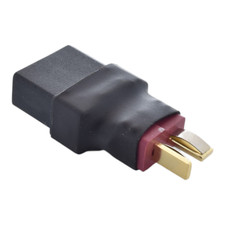 No Wires Connector - T-Plug Deans Style Male to Female Black XT90 Adapter