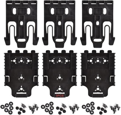 3 Packs QLS Kit | Quick Locking System with Fork and Black
