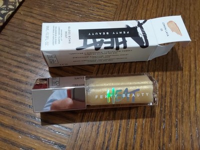 FENTY BEAUTY GLOSS BOMB HEAT in ''LEMON LAVA'' PLUMPER FULL SIZE NEW IN BOX!