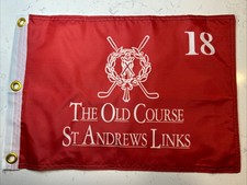 THE BRITISH OPEN ST SAINT ANDREWS OLD COURSE PIN FLAG WITH GROMMETS FREE SHIP