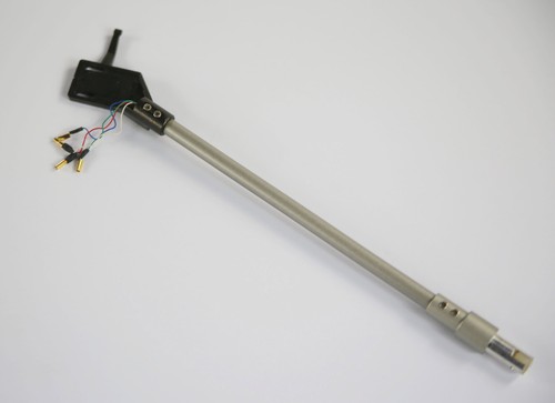 Original Denon Tonarmrohr Tonarm Rohr 7mm mit Headshell für Denon Plattenspieler