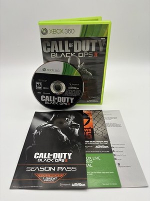 Call Of Duty Black Ops 2 X Box 360 CIB - Tested Works! Treyarch