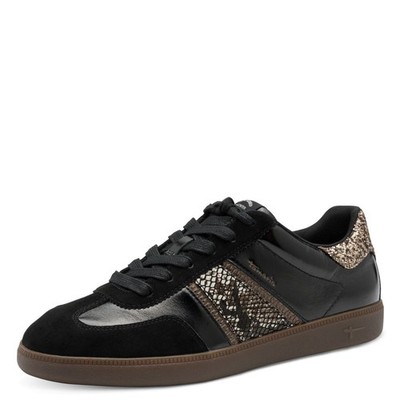 Tamaris Sneaker - Schwarz / Snake Leder