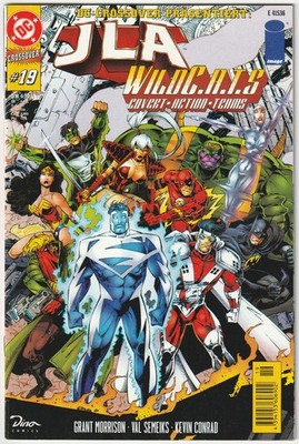   DC CROSSOVER #19 JLA/WildC.A.T.S., Dino 1997 COMICHEFT TOP Z1