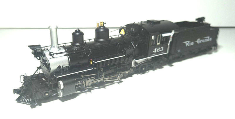 Sn3 PBL Hybrid K-27 463 D&RGW 2-8-2 Locomotive TSU DCC