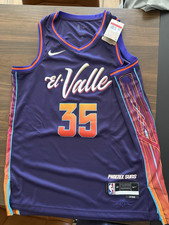 Nike Phoenix Suns Kevin Durant #35 City Edition NBA Jersey Purple Size 48