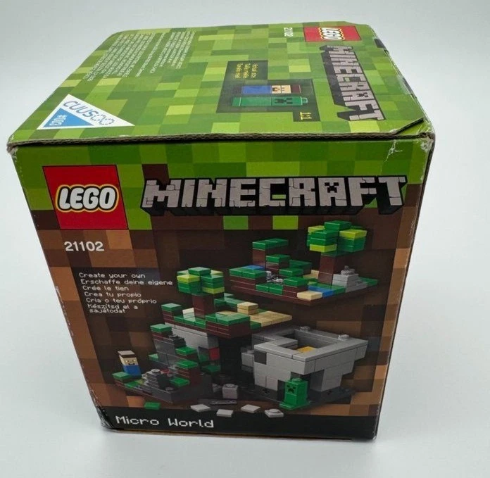 Lego Minecraft 21102 Micro Mundo El Bosque 480 Piezas Juego de Construcción Nuevo en Caja Foto 2 de 4