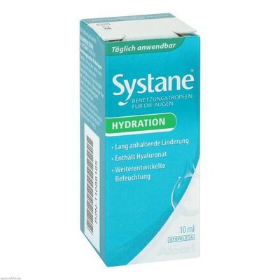 2x SYSTANE HYDRATION Benetzungstropfen für die Augen 10 ML