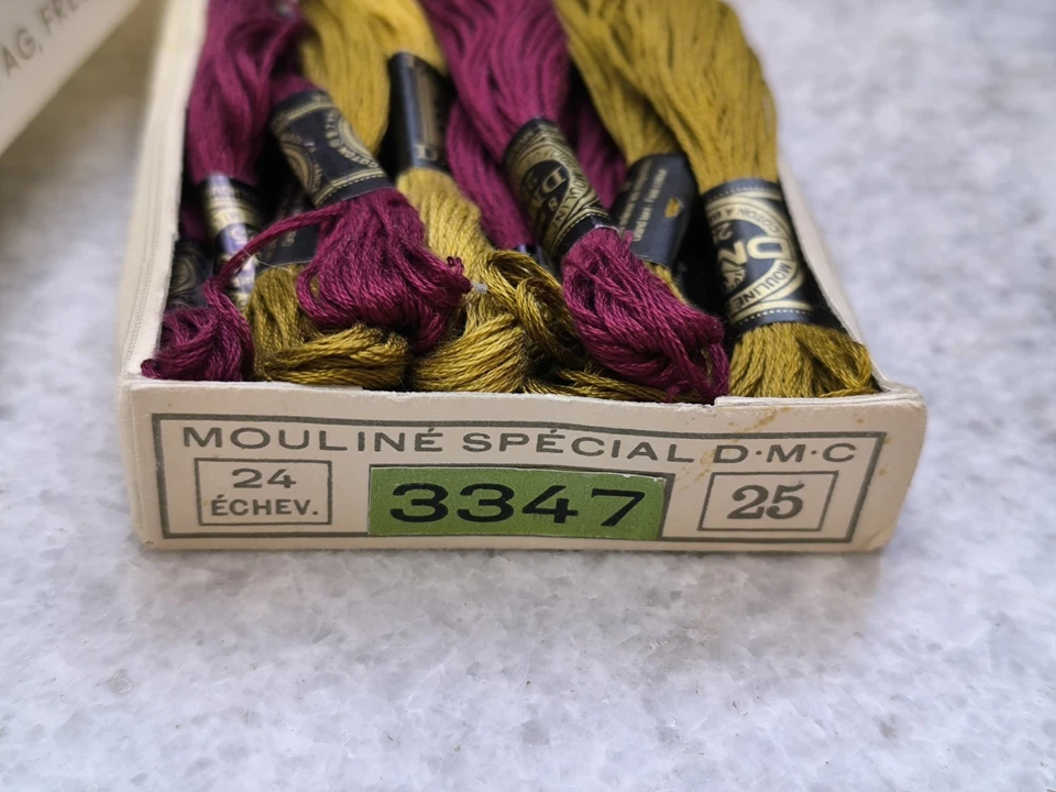 Lot of vintage cotton for embroidery by DMC, 15 pieces - Image 4 of 4