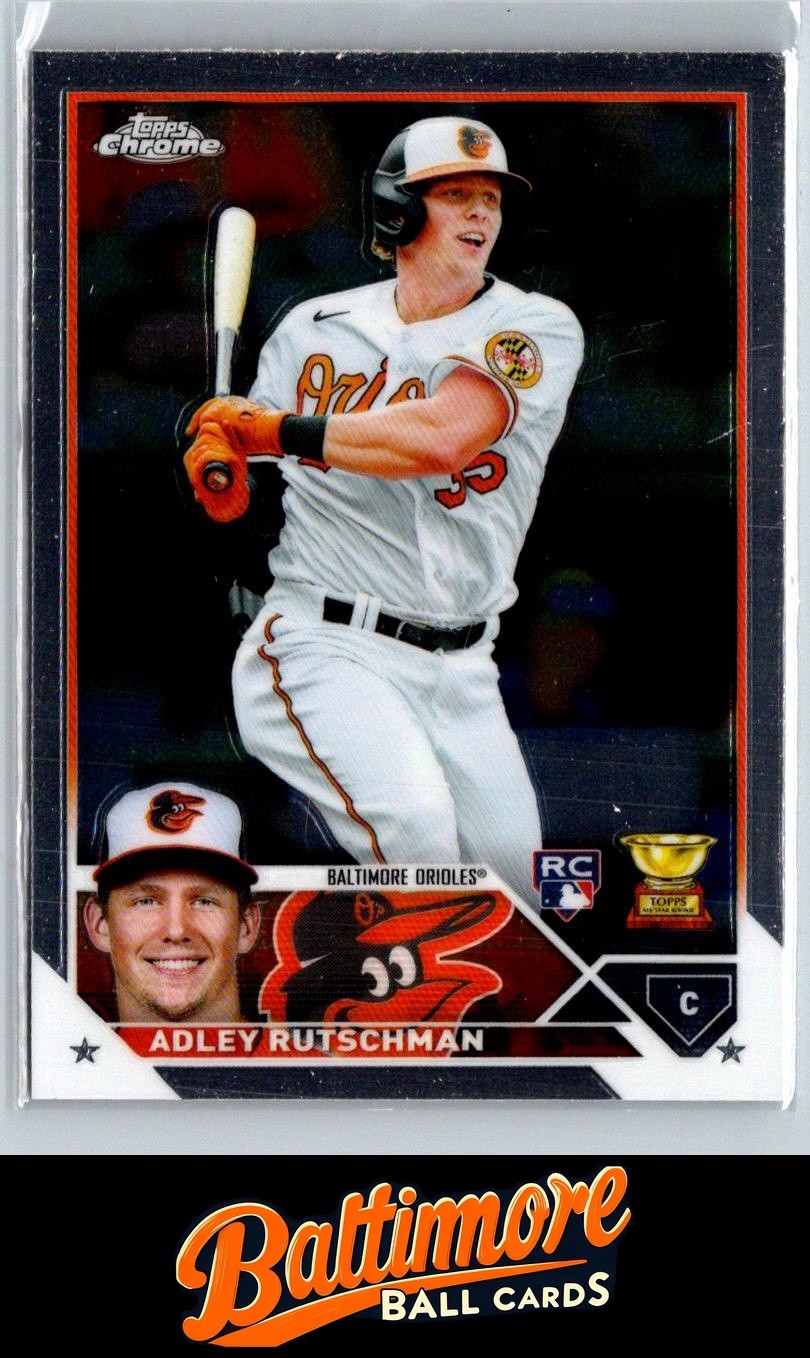Adley Rutschman 2023 Topps Chrome #1 Refractors 31526-6