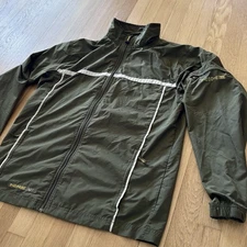 Vintage Nike Jacket Medium Olive Green Y2K Tag Windbreaker Men’s Full Zip