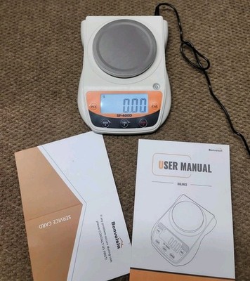 Bonvoisin Digital Lab Scale 600g x 0.01g SF-400 D Electronic Scale LCD Display