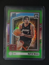 Kel'el Ware RC 2024-25 Panini Donruss Optic Rated Rookie Lime Green 005/149 [3hk
