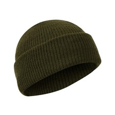 Rothco Olive Drab US Made 100 Wool Watch Cap All-Weather Protection Beanie