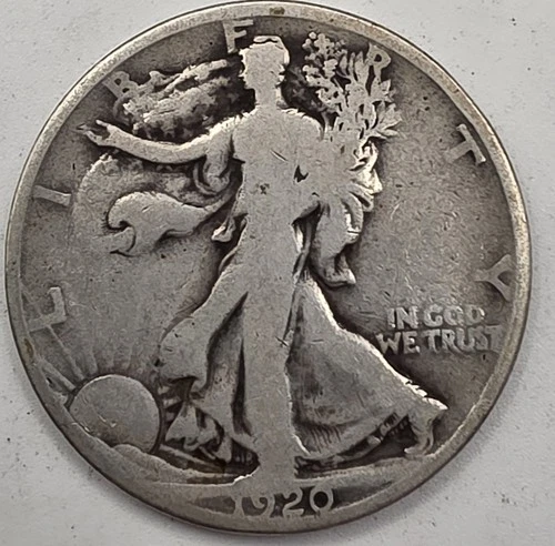 《SILVER》1920-S  Walking Liberty Half Dollar *GREAT WAY TO BUY SILVER!!