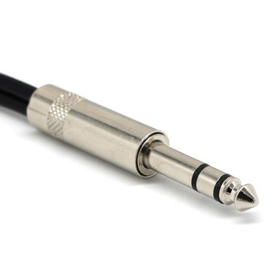 6.35mm Stereo Male to 2X 1/4\'' Female Audio Y Splitter