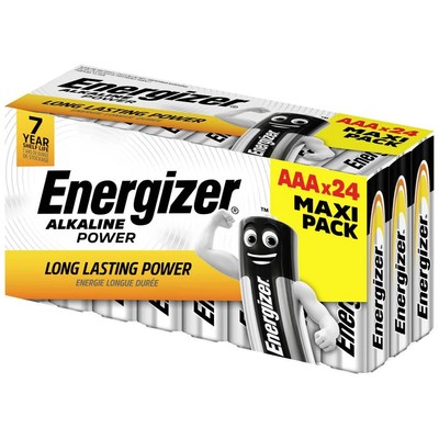 24er Multipack Energizer Power Micro (AAA)-Batterie Alkali-Mangan 1.5 V 24 St.