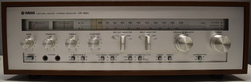 Vintage Yamaha Natural Sound Stereo Receiver CR-820
