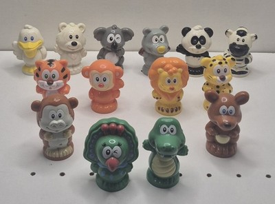 Vtech Smartville Town Zoo  Replacement Parts Animals Figure Lot Of 14