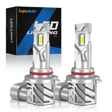 9005 HB3 LED Headlight Bulbs Kit 18000LM High Low Beam 6500K Super Bright White