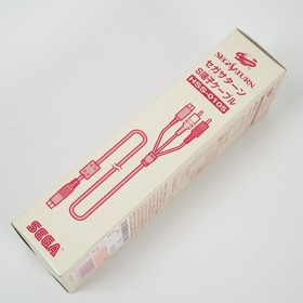 SEGA SATURN Official S Video Cable HSS-0105 w/ Box [NEW] M153