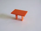 Playmobil (2932) vehicles - orange table for vintage camper 3148 3258