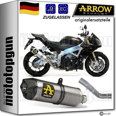 ARROW AUSPUFF OP RACE-TECH ALUMINIUM C APRILIA TUONO V4-R 2013 13 2014 14