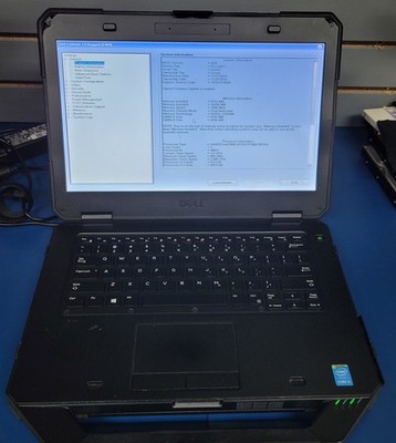 Dell Latitude Rugged 5404 Intel i5-4310u @2.0GHz 8 GB RAM No HDD