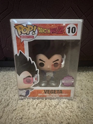 Funko Pop Dragon Ball Z:  Vegeta (Metallic) #10 Convention Exclusive