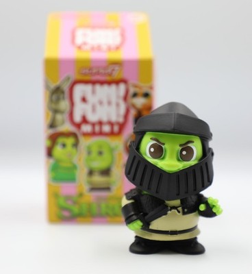 SUPER7 FUN FUN MINI SHREK BLIND BOX 2.5  FIGURE - SHREK WITH BLACK ARMOR *RARE*