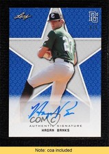 2020 Leaf Perfect Game National Showcase 1/1 Hagan Banks #BA-HB1 Auto 1b9b