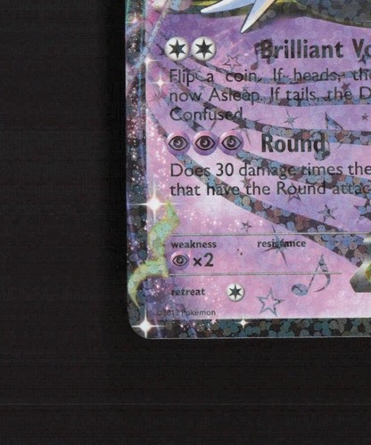 Meloetta EX RC11/RC25 Legendary Treasures Ultra Rare Holo Pokemon Card LP - Picture 5 of 10