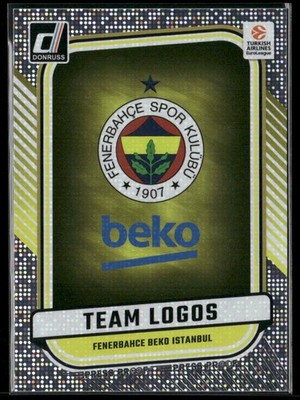 2024-25 Donruss EuroLeague #3 Fenerbahce Beko Istanbul Team Logo