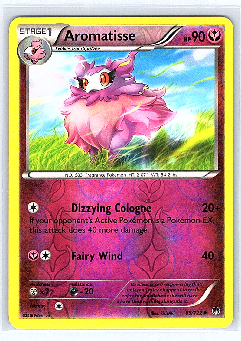 Aromatisse [Reverse Holo] 85/122 Breakpoint LP Pokemon Card