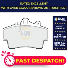 Brake Pads Set fits PORSCHE CAYMAN 987 2.7 Front 06 to 09 M97.20 NAPA Quality