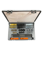 Lang 40pc Rethreading Set 972 Metric File Tap Die Nf-sae Nc-uss Thread Restore