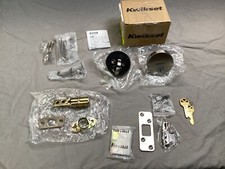 KWIKSET 92589-002 Uptown LOW PROFILE DEADBOLT Single Cylinder Nickel