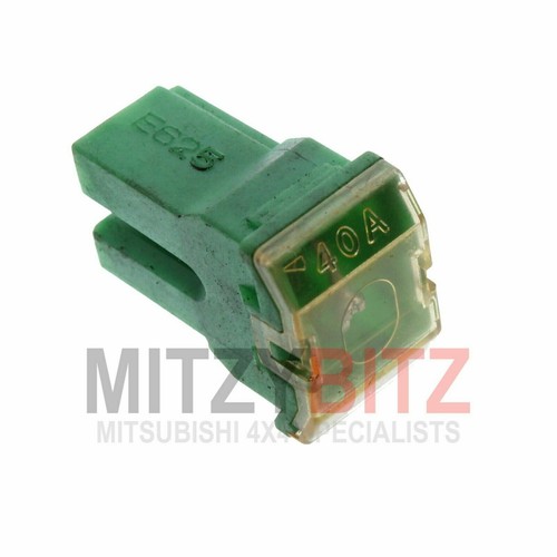 40 AMP GREEN PUSH IN FUSE MITSUBISHI L200 K75T Series 3 2.4 eBay